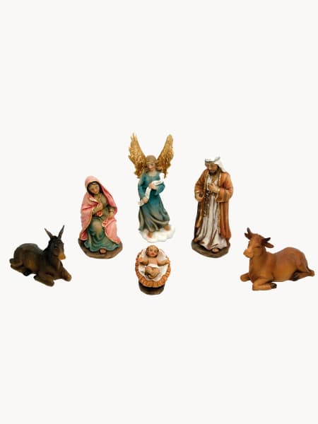 Nacimiento en resina 8 cm para Belén