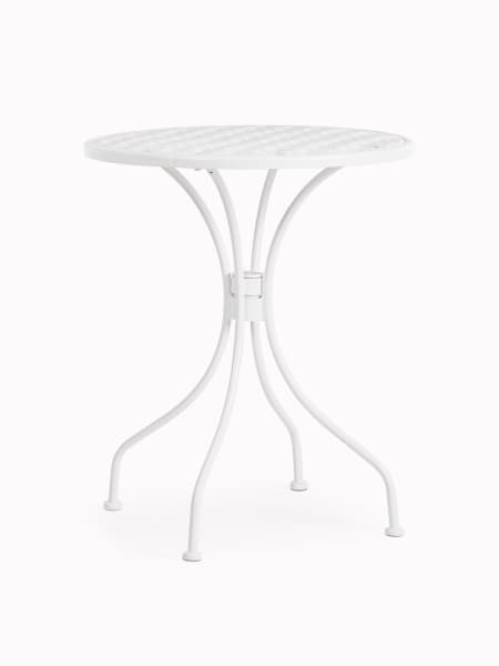 Mesa de bistró Bizzotto LIZETTE blanco