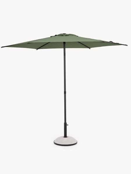 Sombrilla para jardín Bizzotto SAMBA antracita/oliva