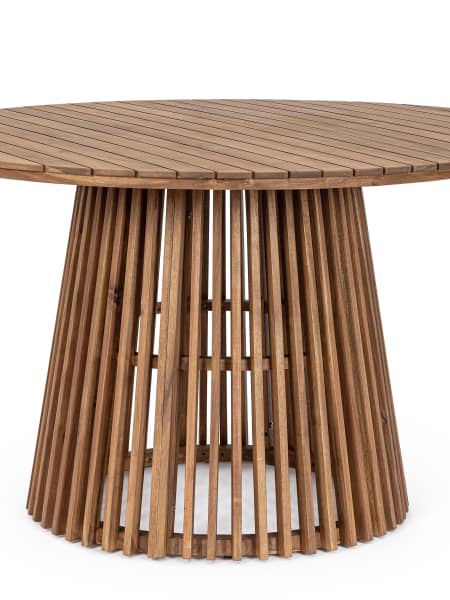 Mesa de comedor exterior Bizzotto RONDANO de acacia