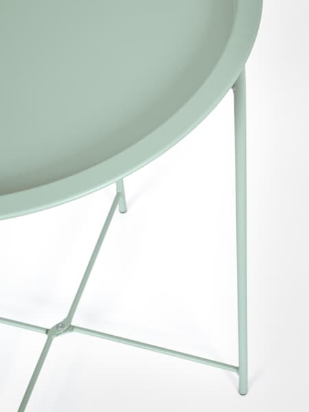 Mesa de jardín auxiliar Bizzotto WISSANT verde claro