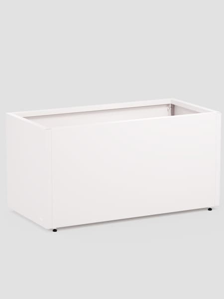 Herstera Metal Planter - Jardinera METAL PLANTER 50 blanco luna