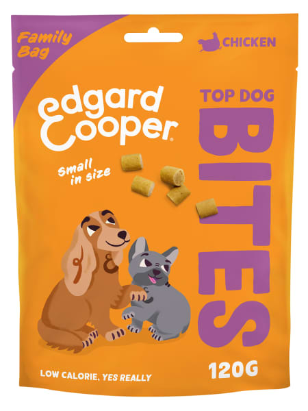 Bocaditos de pollo frescos para cachorros (bolsa familiar) Edgard&Cooper