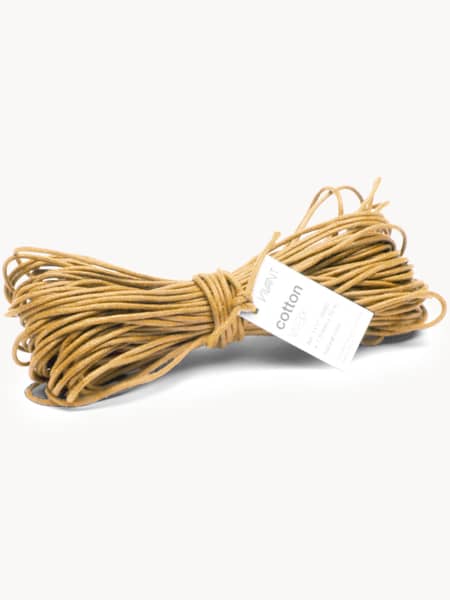 Cuerda de Algodón Encerado dorado