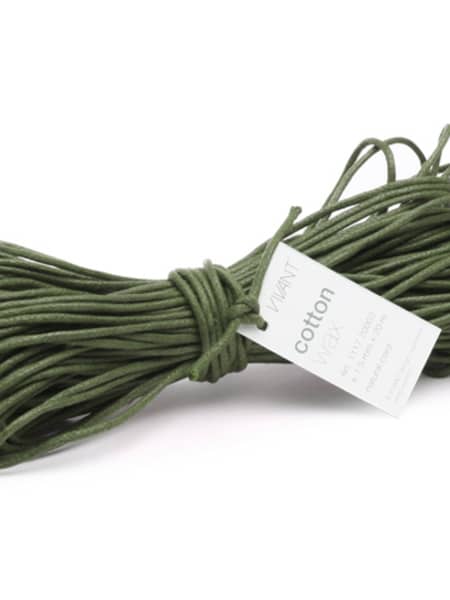 Cuerda de Algodón Encerado verde