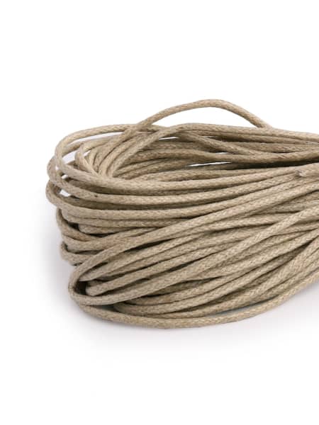 Cuerda de Algodón Encerado beige