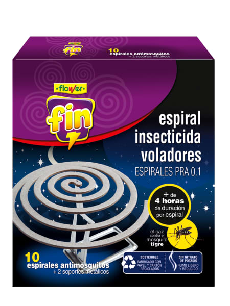 Espirales Antimosquitos (10 uds) Flower