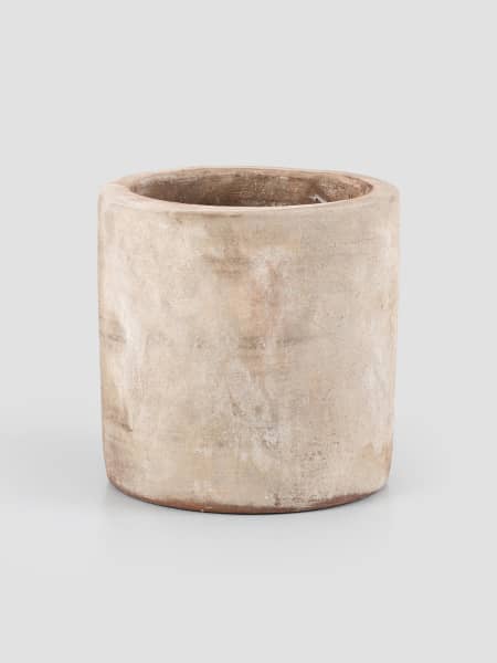 Maceta Fronda Antique Cilindro Sifo