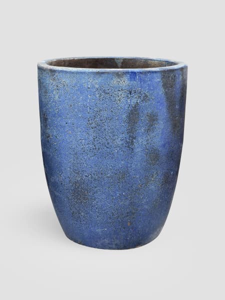 Maceta Fronda Ironstone azul bucólico (Campana alta)
