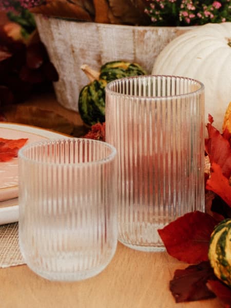 Vaso bajo de cristal EDG