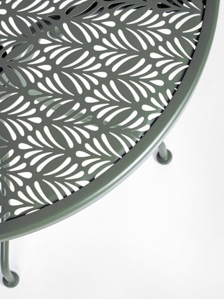 Mesa de bistró Bizzotto LIZETTE verde oliva