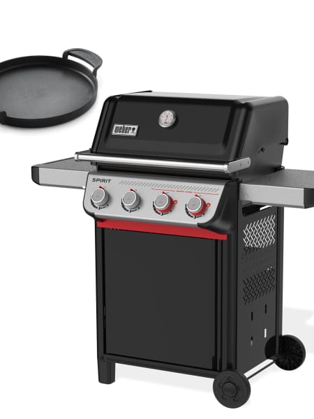 Barbacoa Weber® de gas Spirit E-425 con plancha de regalo