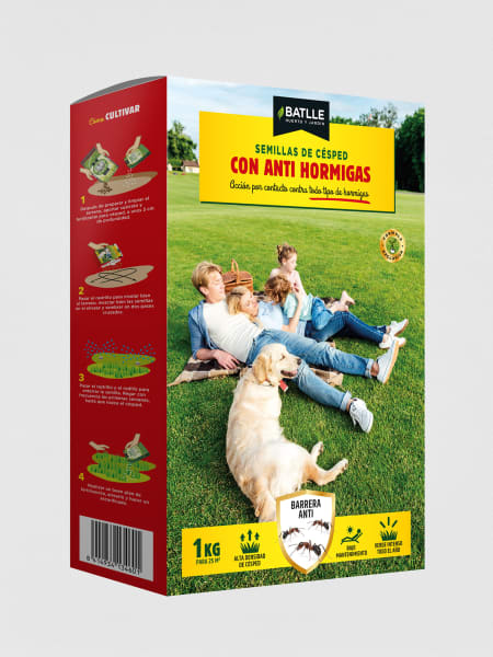 Semillas de césped Batlle anti-hormigas