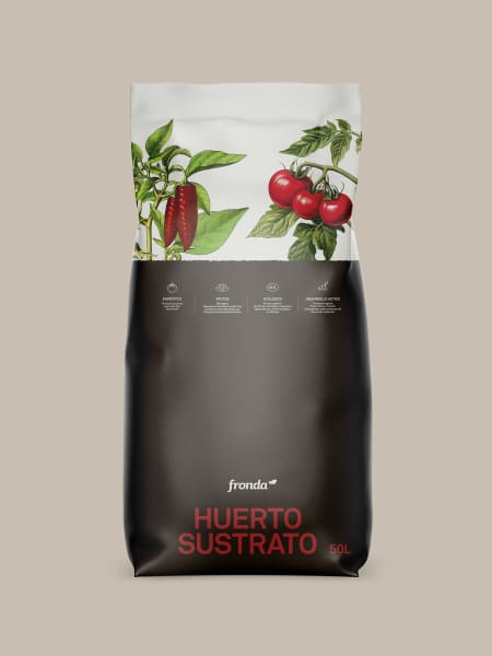 Sustrato para huerto urbano Fronda