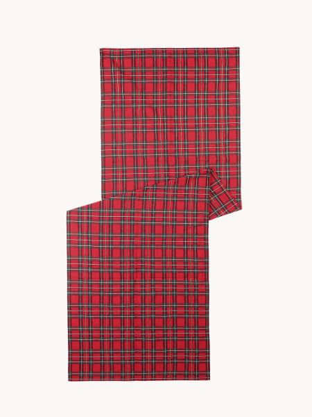 Camino de Mesa Escocés Rojo Heritage 50x160 cm