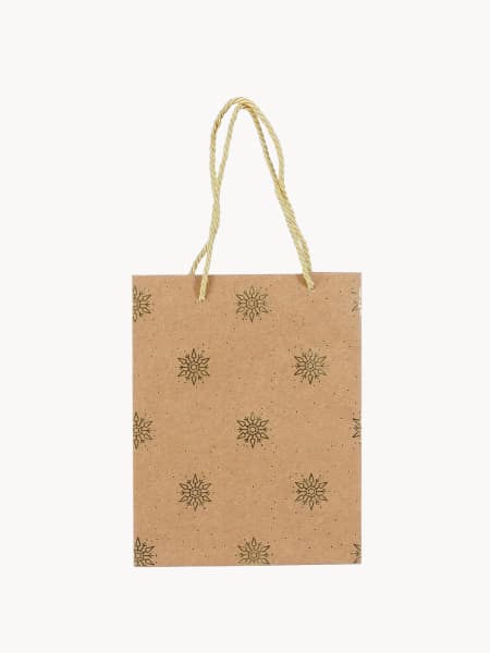 Bolsas de Regalo Surtidas Dorado, Blanco y Plata (8x17x22 cm)