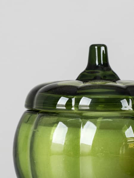 Vela Perfumada Mica de Cristal (Calabaza con tapa)
