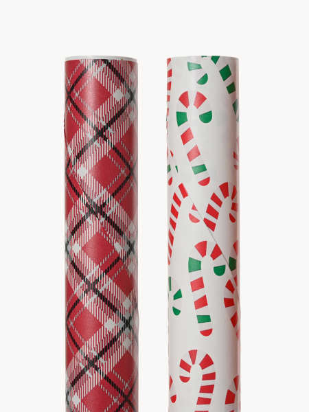 Papel Regalo Motivos Home Surtido (4 Diseños), 70x500 cm