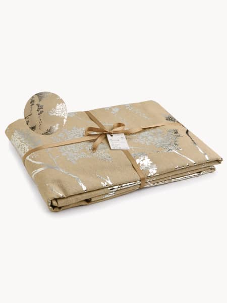 Mantel Florencia Plata 140x250 cm