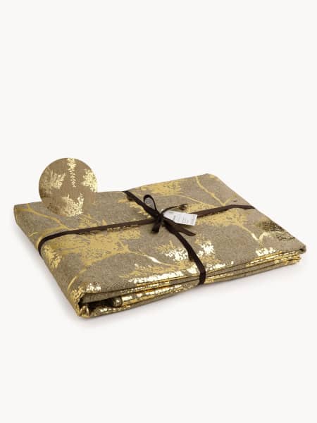 Mantel Florencia Dorado 140x250 cm