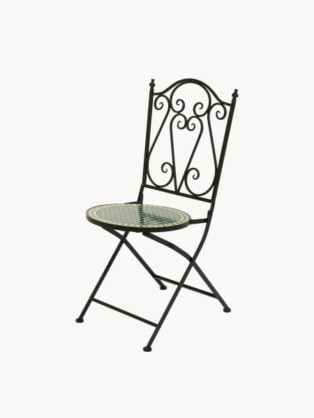 Silla de jardín KSD DIJON negro