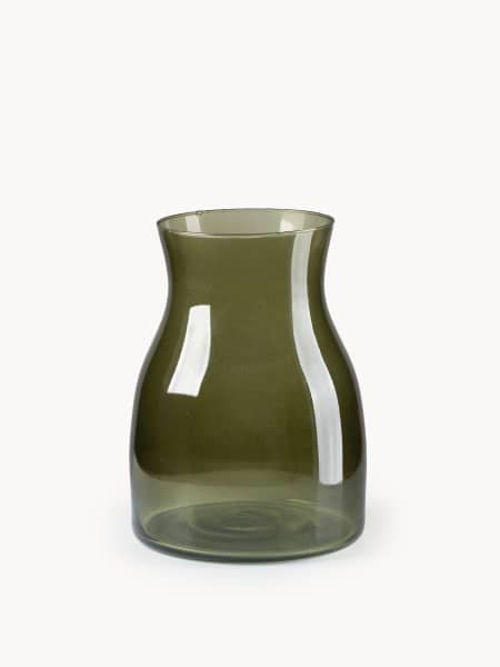 Jarrón verde oliva Julia
