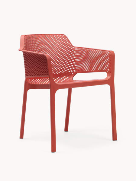 Silla de jardín Nardi NET corallo