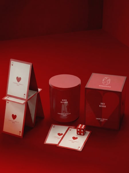 Vela perfumada Cerería Mollá Red Roses (230 gr)