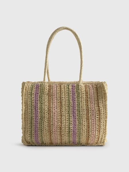 Bolsa de playa efecto rafia Rasqi
