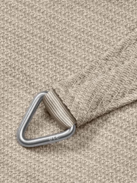 Toldo-vela de sombreo Platinum rectangular greige