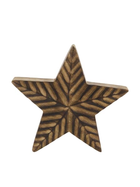 Figura de estrella de Navidad 23 cm