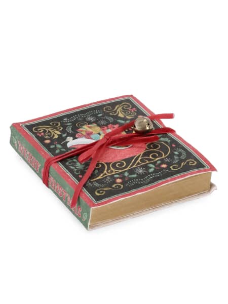 Cuaderno navideño Merrynote Slitta 10×12,5 cm