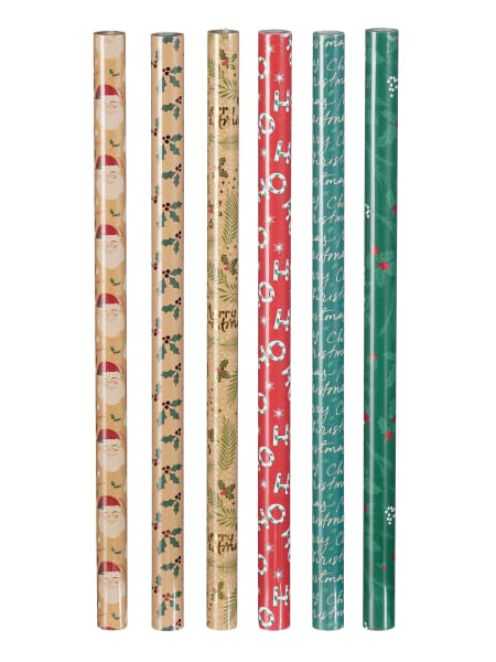 Papel de regalo navideño modelo G 70×200 cm