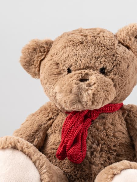 Pack regalo Peluche Rojo 'Desayuno con abrazos'