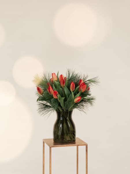 Navidad Esencial - Ramo de Tulipanes