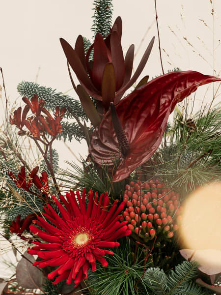 Navidad Palazzo Chic - Ramo de flores natural