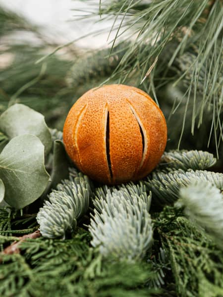 Navidad Tradicional - Guirnalda natural