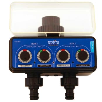 Programador de Riego por Goteo 2 vias Aqua Control