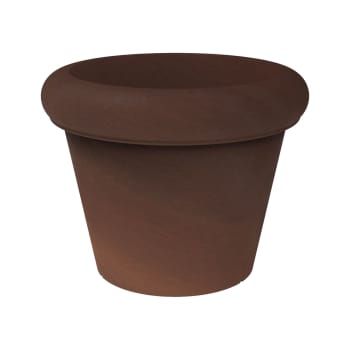 Maceta de Resina rústica "Rosa" Bronce - New Garden