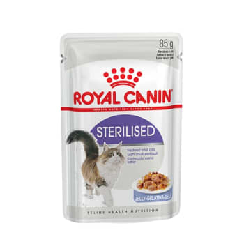 Royal canin húmedo sterilised jelly en gelatina