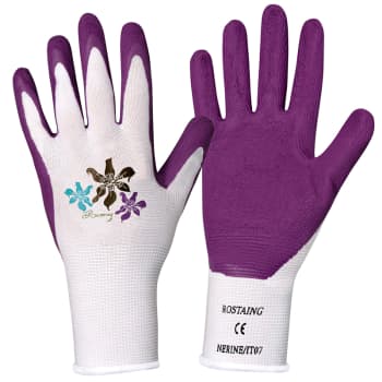 Guantes balcones violeta