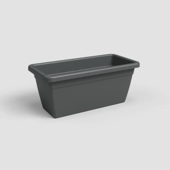 Maceta de plástico Artevasi antracita Venezia jardinera