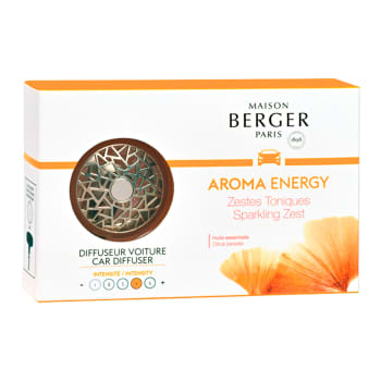 Difusor coche + recambio aroma energy