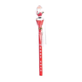 Lapiz rojo papa noel