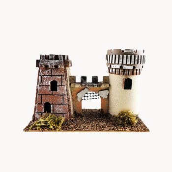 Castillo de corcho para Belén