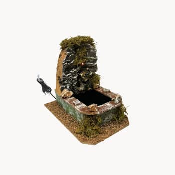 Fuente de corcho con bomba para Belén