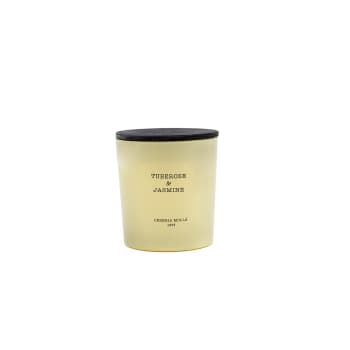 Vela perfumada en vaso crema de 600gr tuberose & jasmine