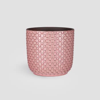 Maceta de Interior Mica Daan rosa claro