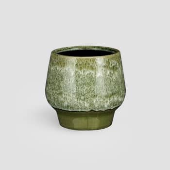 Maceta de Interior Mica Monta verde oscuro