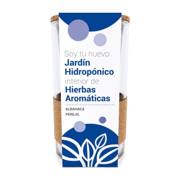 Jardín Hidropónico Albahaca y Perejil